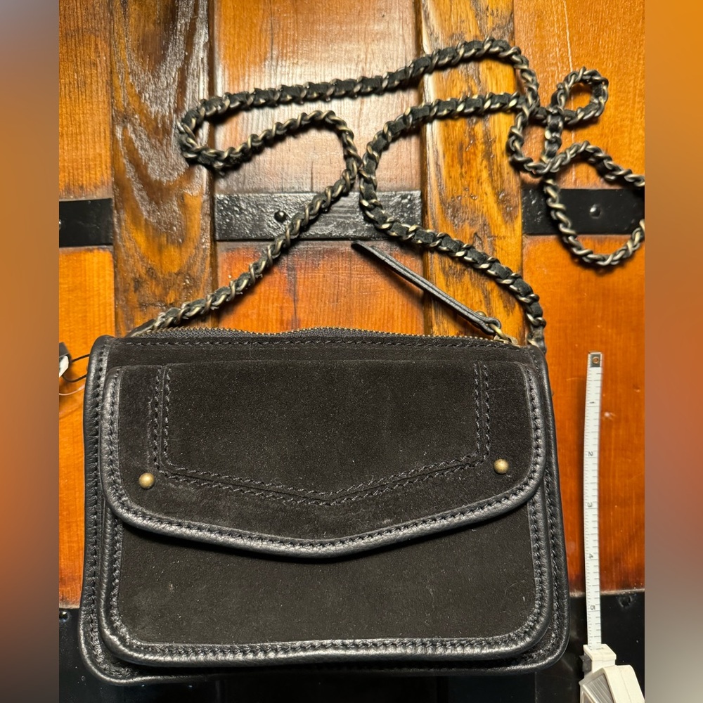 Mango black cross body bag